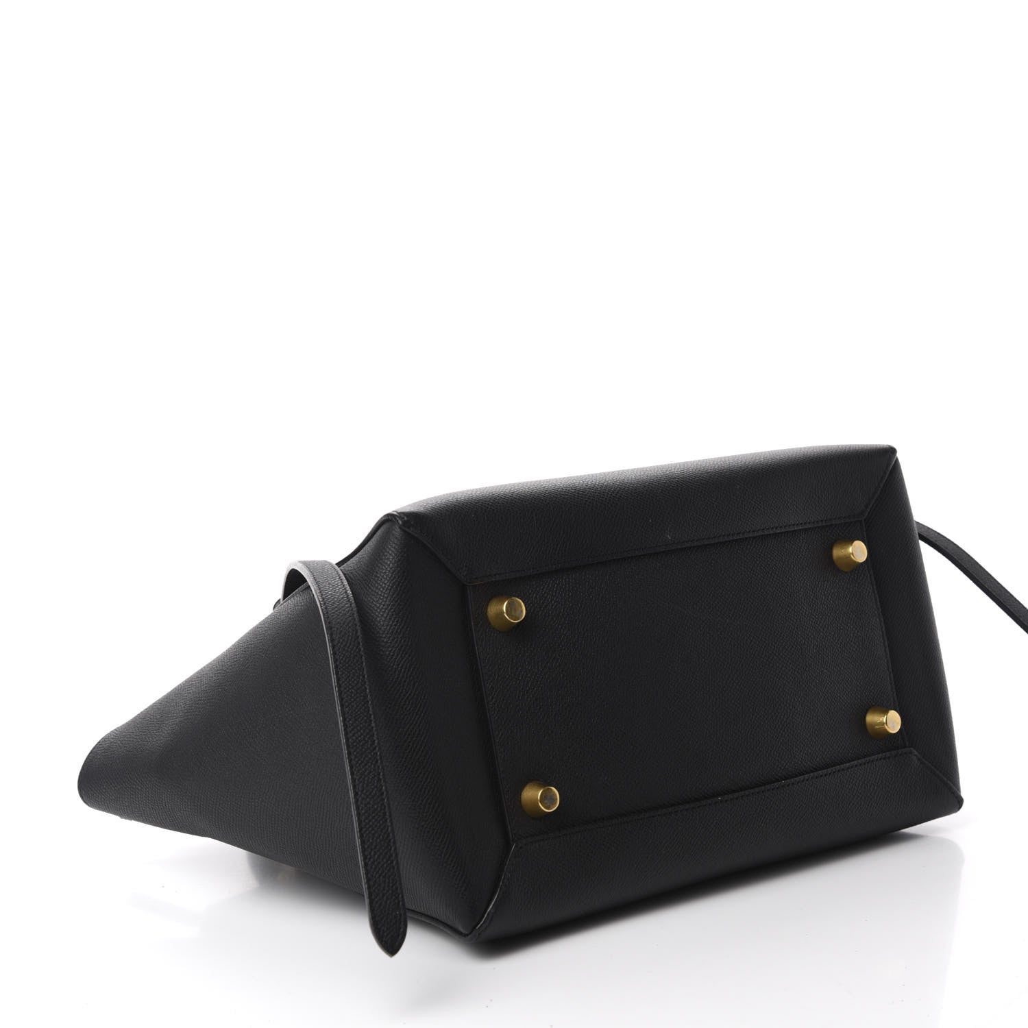 Celine Grained Calfskin Mini Belt Bag Black 4 of 11