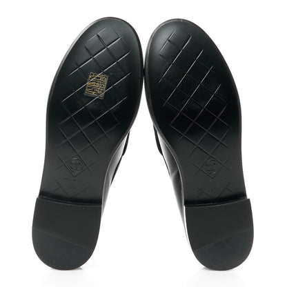 Chanel Lambskin Quilted CC Turnlock Loafers 38.5 Black 5 of 10