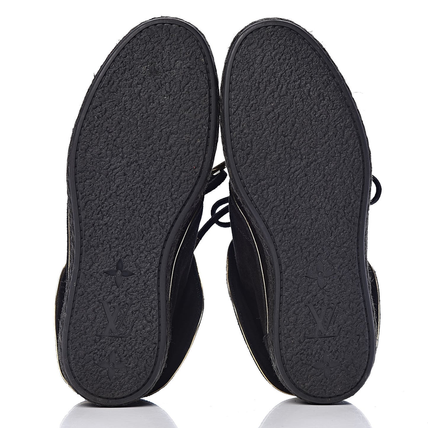 Suede Cape Sneaker Boots 36 Black