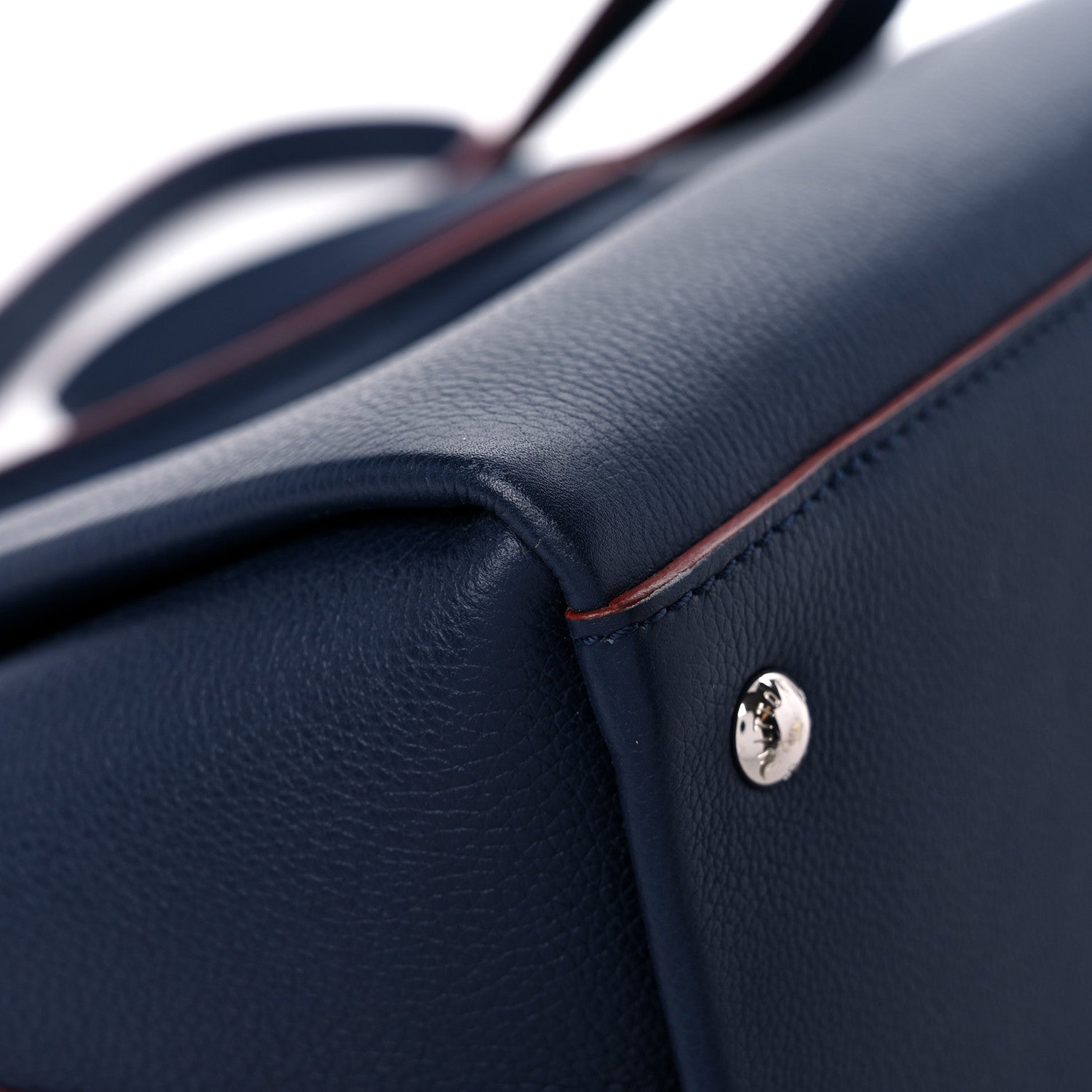 Louis Vuitton Calfskin Lockmeto Marine Rouge 9 of 16