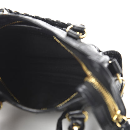 Balenciaga Agneau Classic Gold Hardware Nano City Black 5 of 11