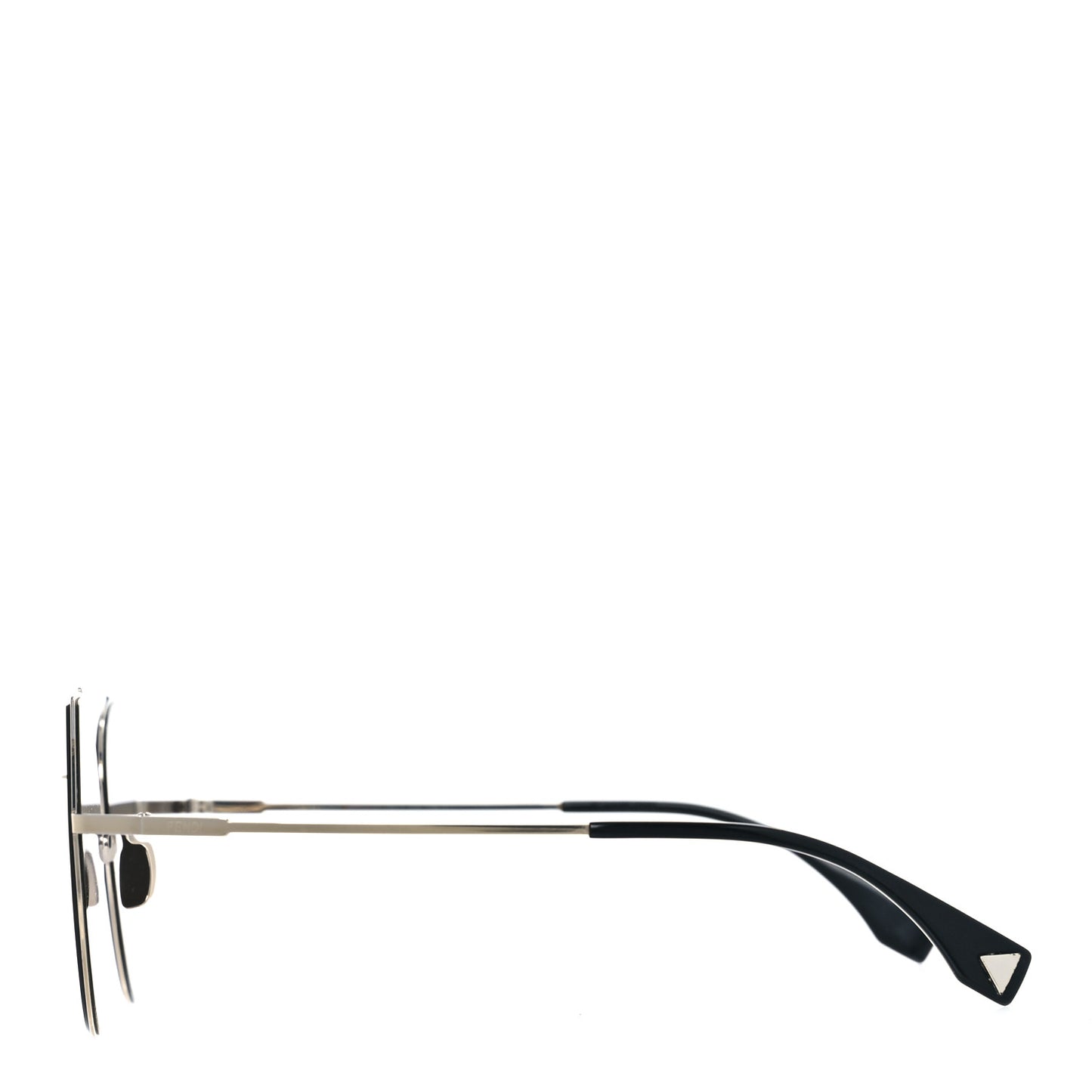 Metal Geometric Sunglasses FF 0194/S