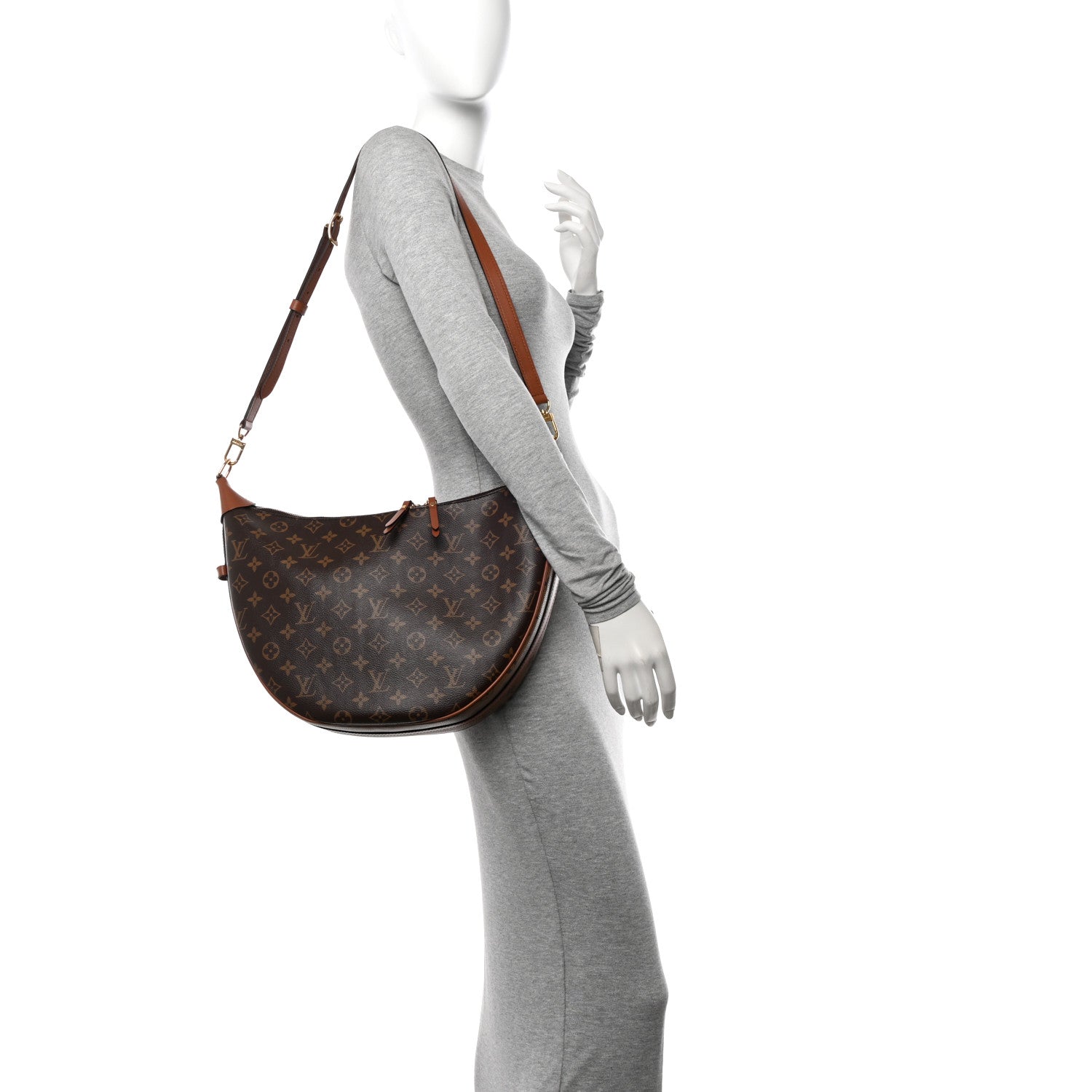 Louis Vuitton Reverse Monogram Loop Hobo 2 of 10