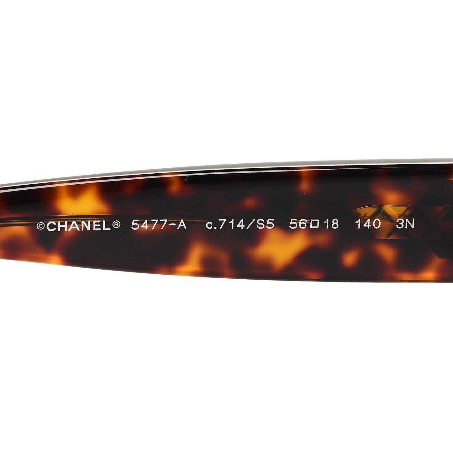 Acetate Enamel Sunglasses 5477-A Tortoise