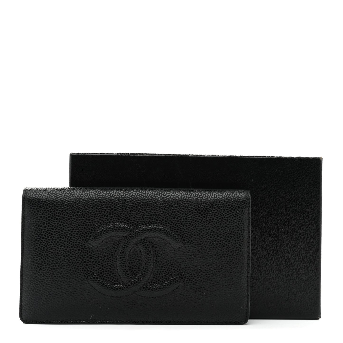 Caviar Timeless CC Yen Wallet Black