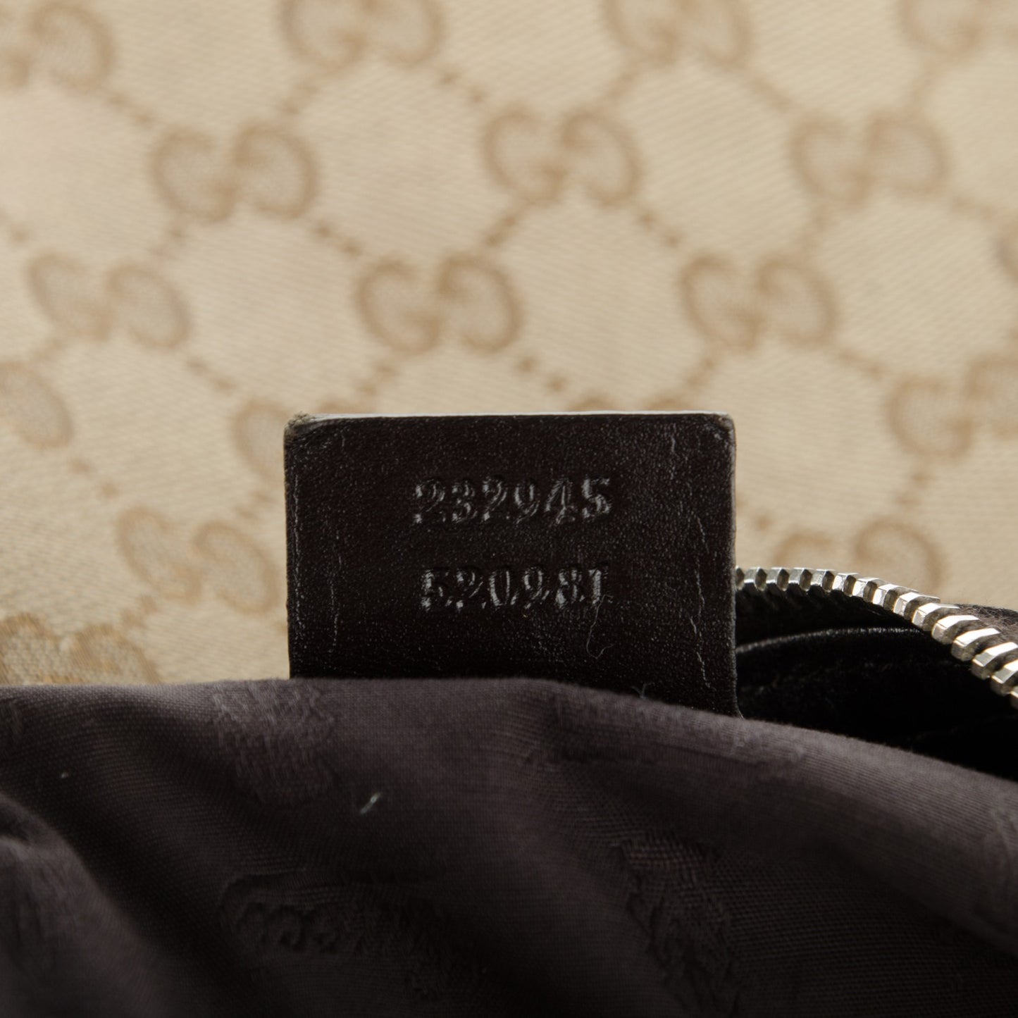 Monogram Large GG Twins Hobo Dark Brown