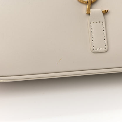 Saint Laurent Smooth Calfskin Le 5 A 7 Hobo Crema Soft 13 of 14