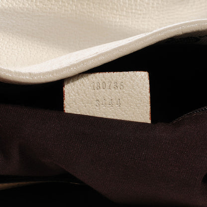 Gucci Calfskin Medium Abbey Shoulder Bag Off White 7 of 7