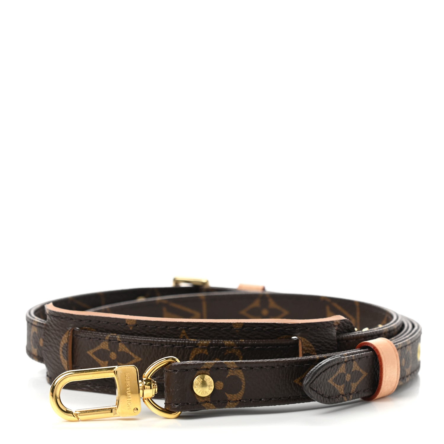 Louis Vuitton Monogram 16mm Adjustable Shoulder Strap 1 of 8