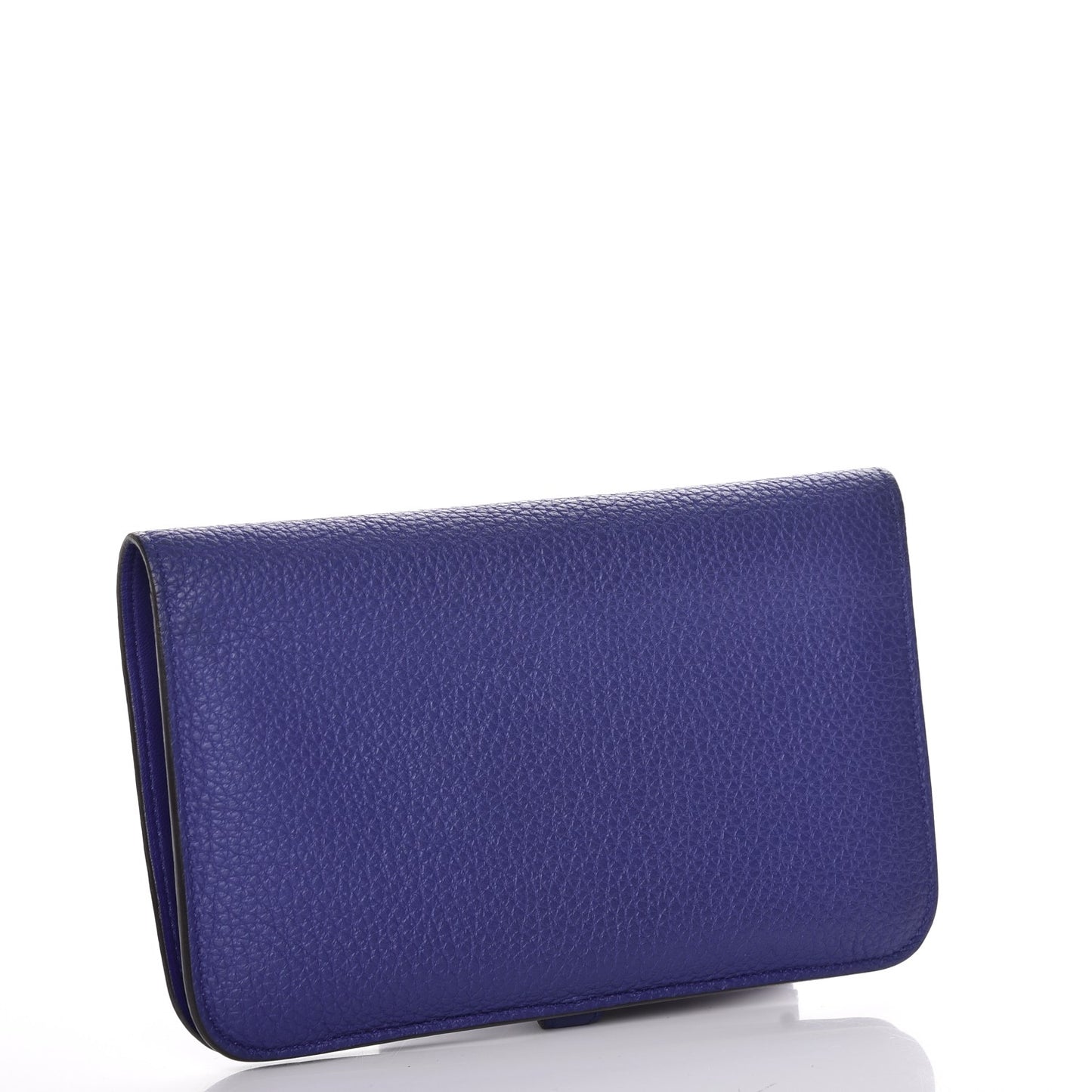 Togo Dogon Duo Wallet Bleu Electrique