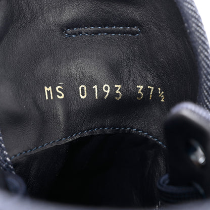 Louis Vuitton Monogram Denim Brea Sneaker 37.5 Blue 6 of 7