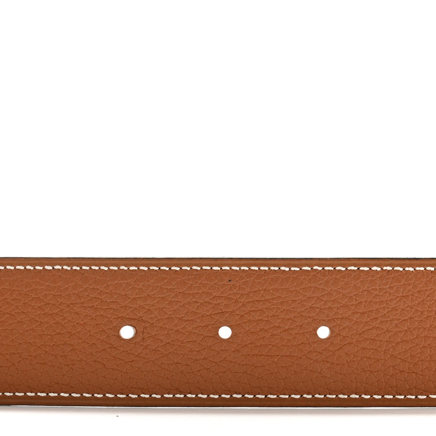 Hermes Box 135 Togo 38mm Constance H Belt 95 38 Black Gold 4 of 6