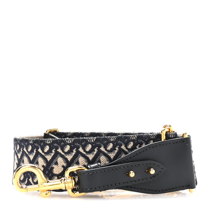 Christian Dior Oblique Shoulder Strap Blue 1 of 5