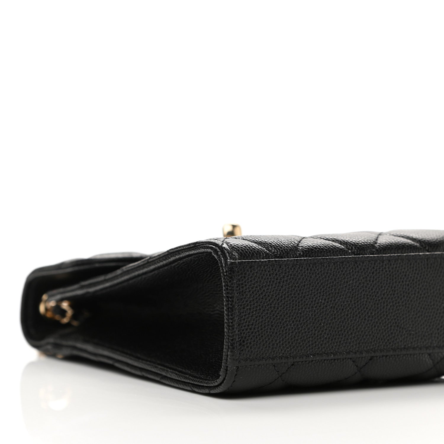 Chanel Caviar Quilted Classic Phone Holder Black 10 of 12