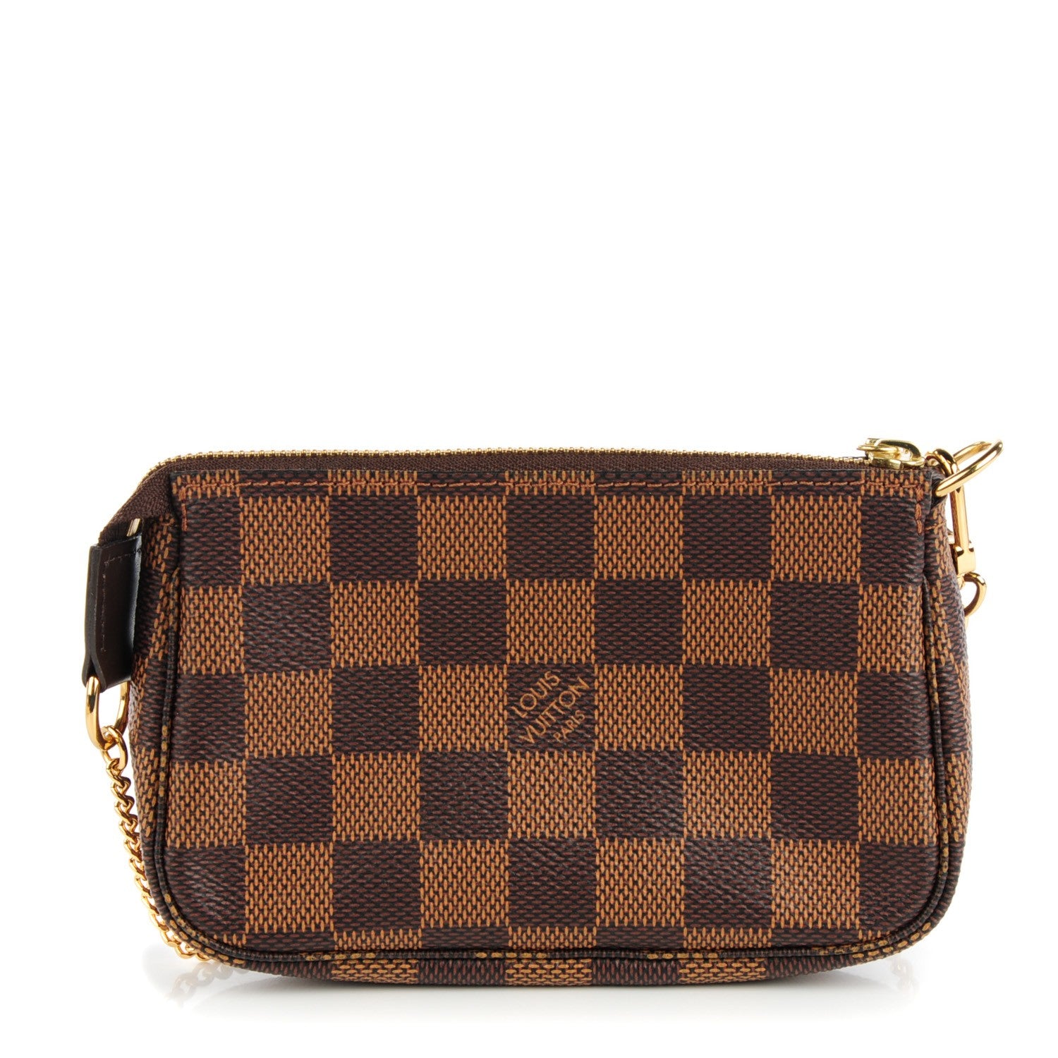 Louis Vuitton Damier Ebene Mini Pochette Accessories 1 of 7