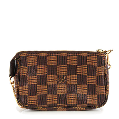 Louis Vuitton Damier Ebene Mini Pochette Accessories 1 of 7