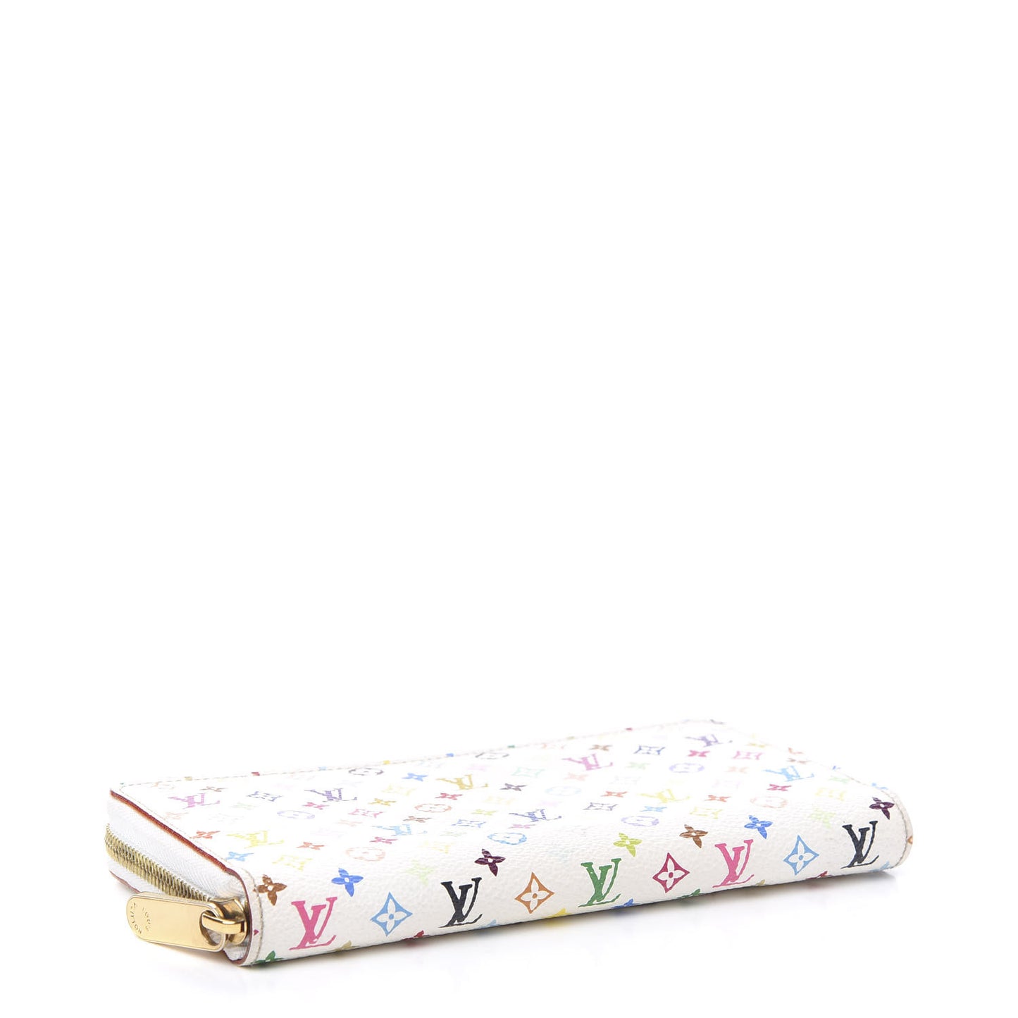 Monogram Multicolor Zippy Wallet White Eglantine