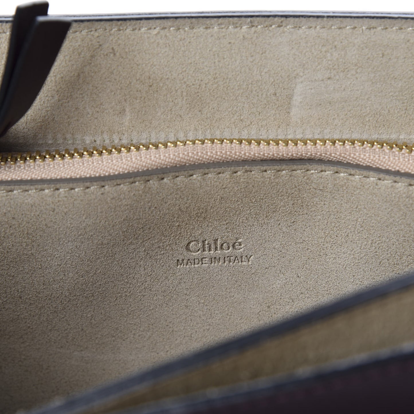 Calfskin Suede Medium Faye Shoulder Bag Plum Purple
