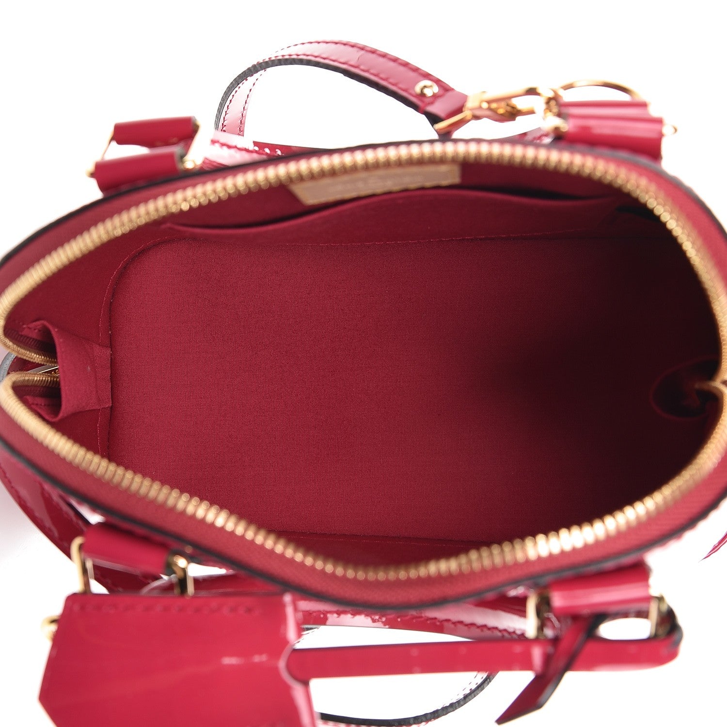 Louis Vuitton Vernis Alma BB Rose Indien 6 of 9