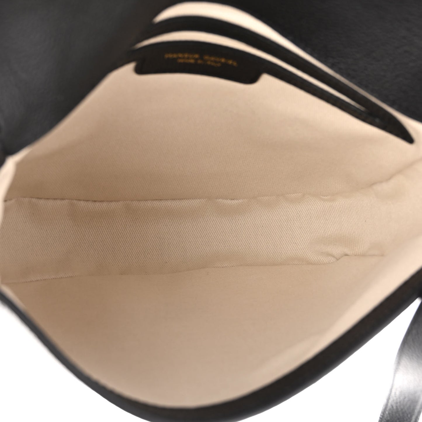 Calfskin Flap Crossbody Bag Black