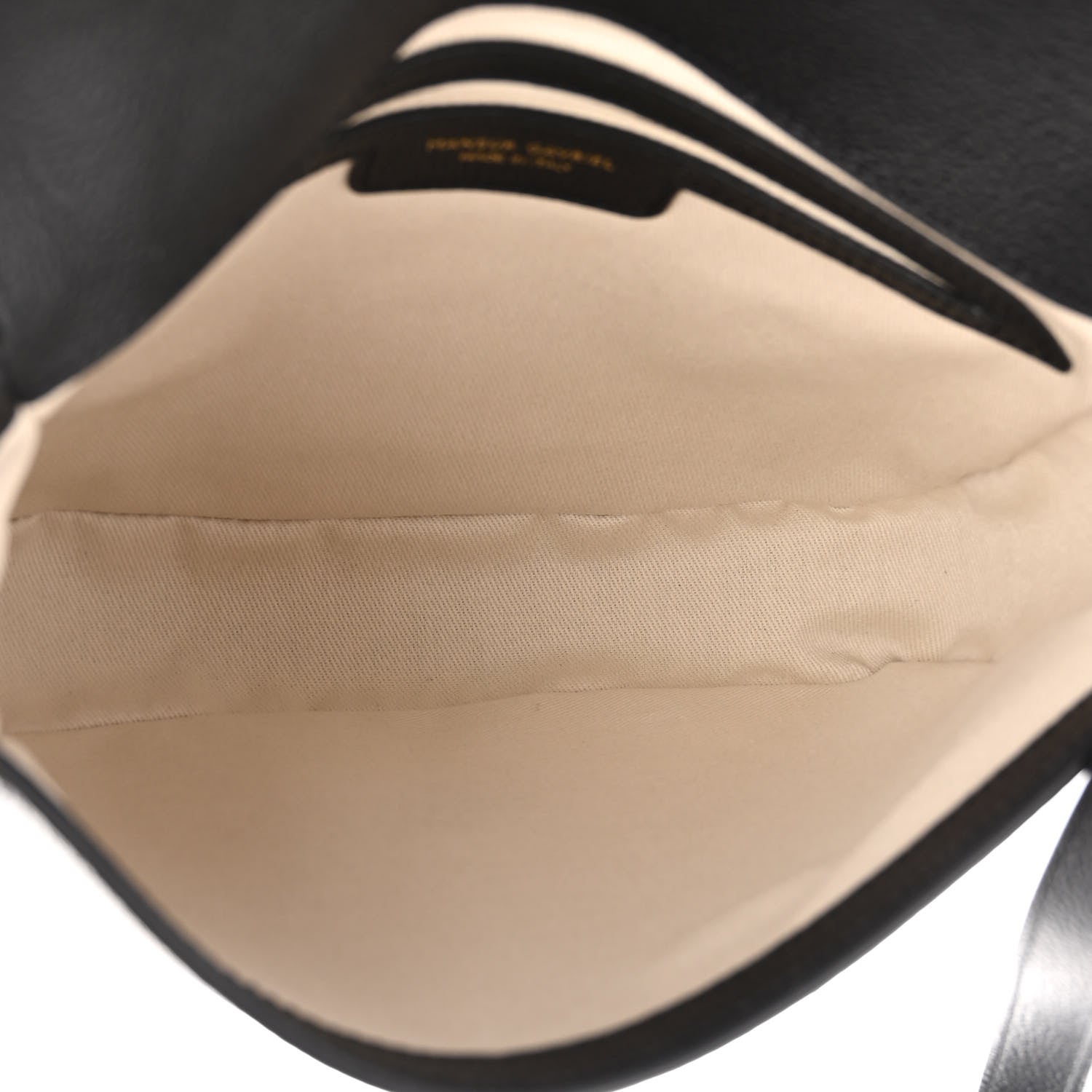 Mansur Gavriel Calfskin Flap Crossbody Bag Black 4 of 7