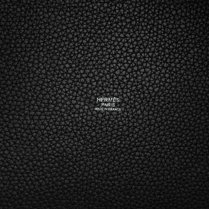 Hermes Taurillon Clemence Picotin Lock 22 MM Black 6 of 11