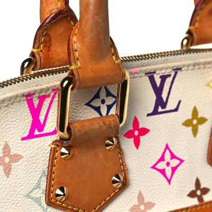 Louis Vuitton Monogram Multicolor Alma PM White 8 of 14