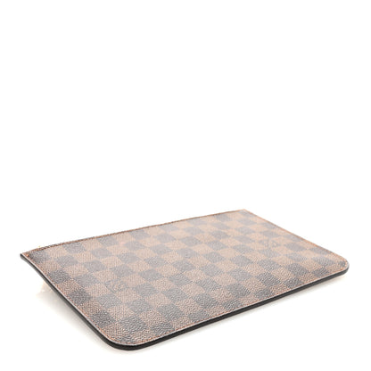 Louis Vuitton Damier Ebene Neverfull MM GM Pochette Rose Ballerine 4 of 6