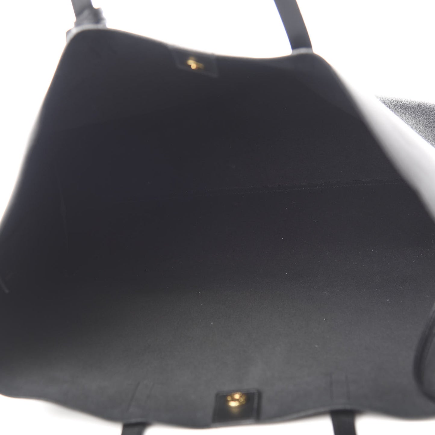 Calfskin Large Shopping Tote Black