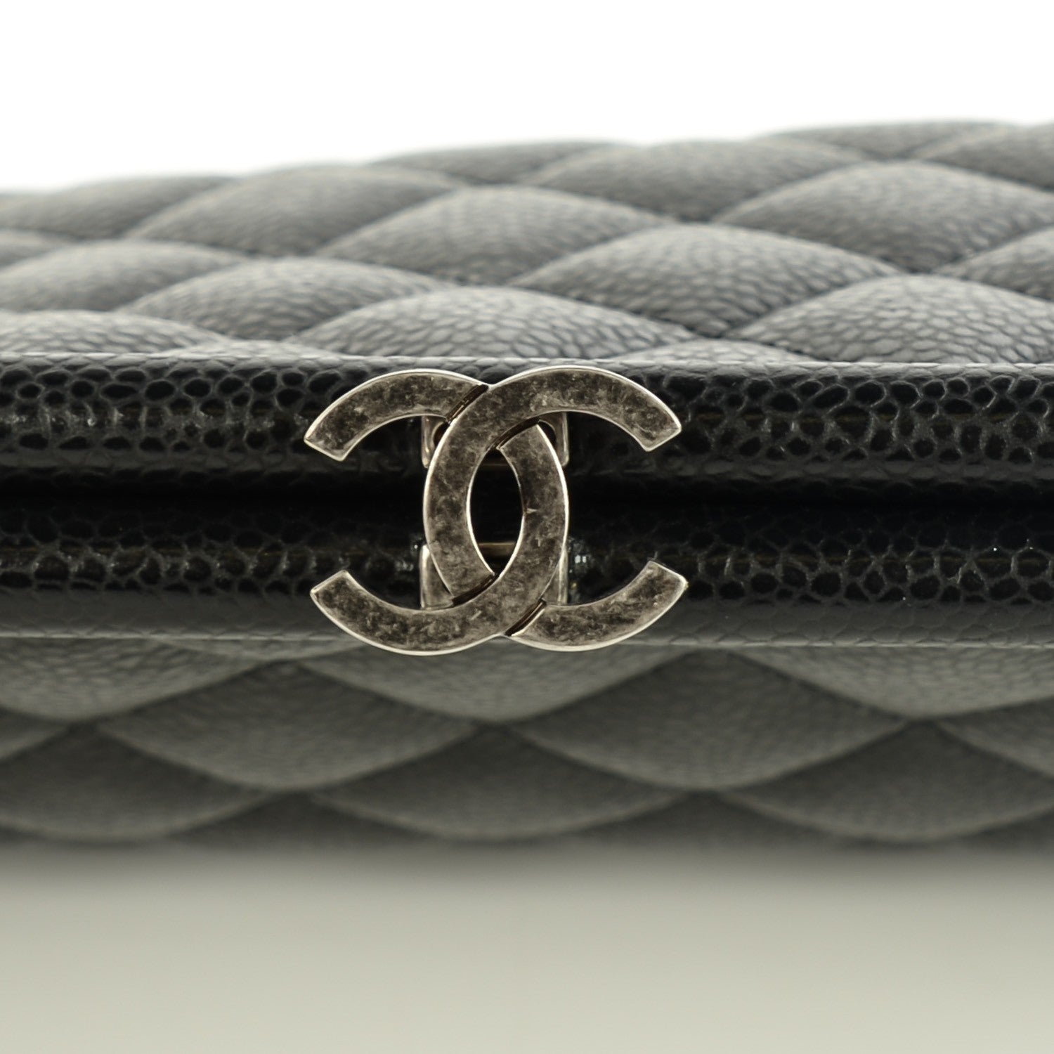 Chanel Caviar Quilted Timeless Clutch Black 5 of 8