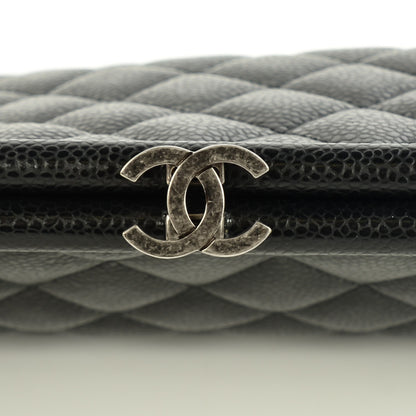 Chanel Caviar Quilted Timeless Clutch Black 5 of 8