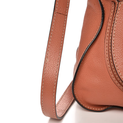 Chloe Calfskin Medium Marcie Satchel Coral 12 of 13
