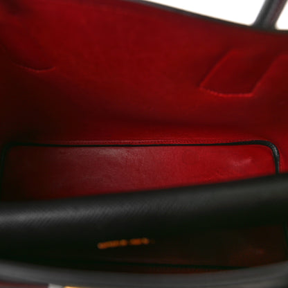 Prada Saffiano Cuir Medium Double Bag Black Fuoco 5 of 10