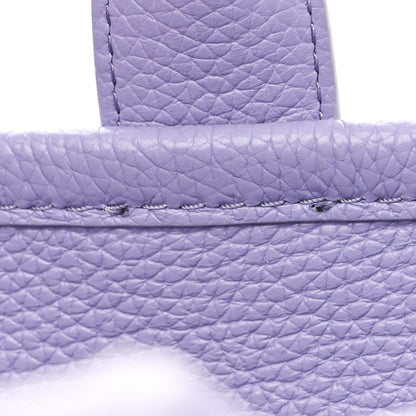 Marc Jacobs Grained Calfskin Mini The Tote Bag Purple 8 of 11