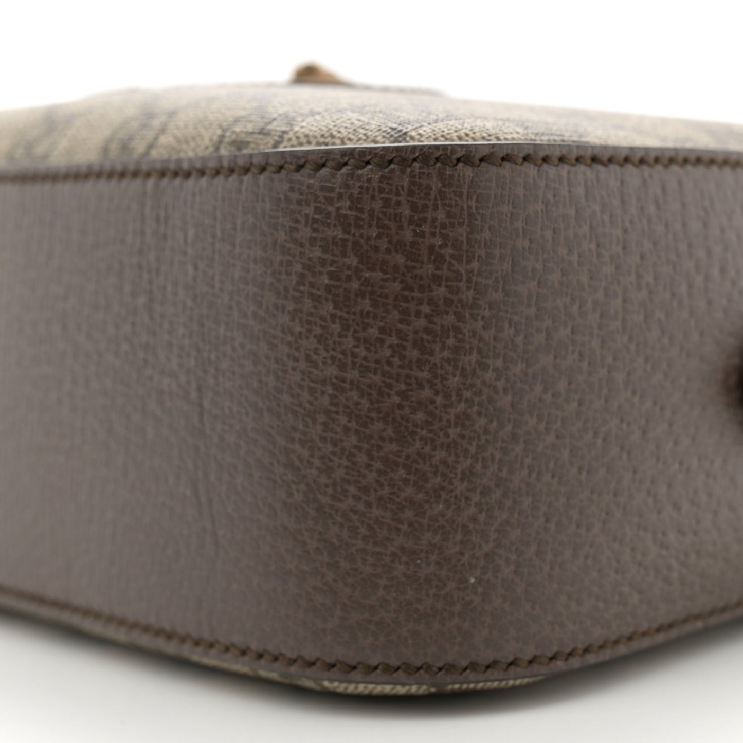 GG Supreme Monogram Web Neo Vintage Shoulder Bag Beige New Acero Crop