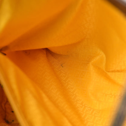 Fendi Zucca Spalmati Medium Roll Tote Tobacco Giallo 9 of 25