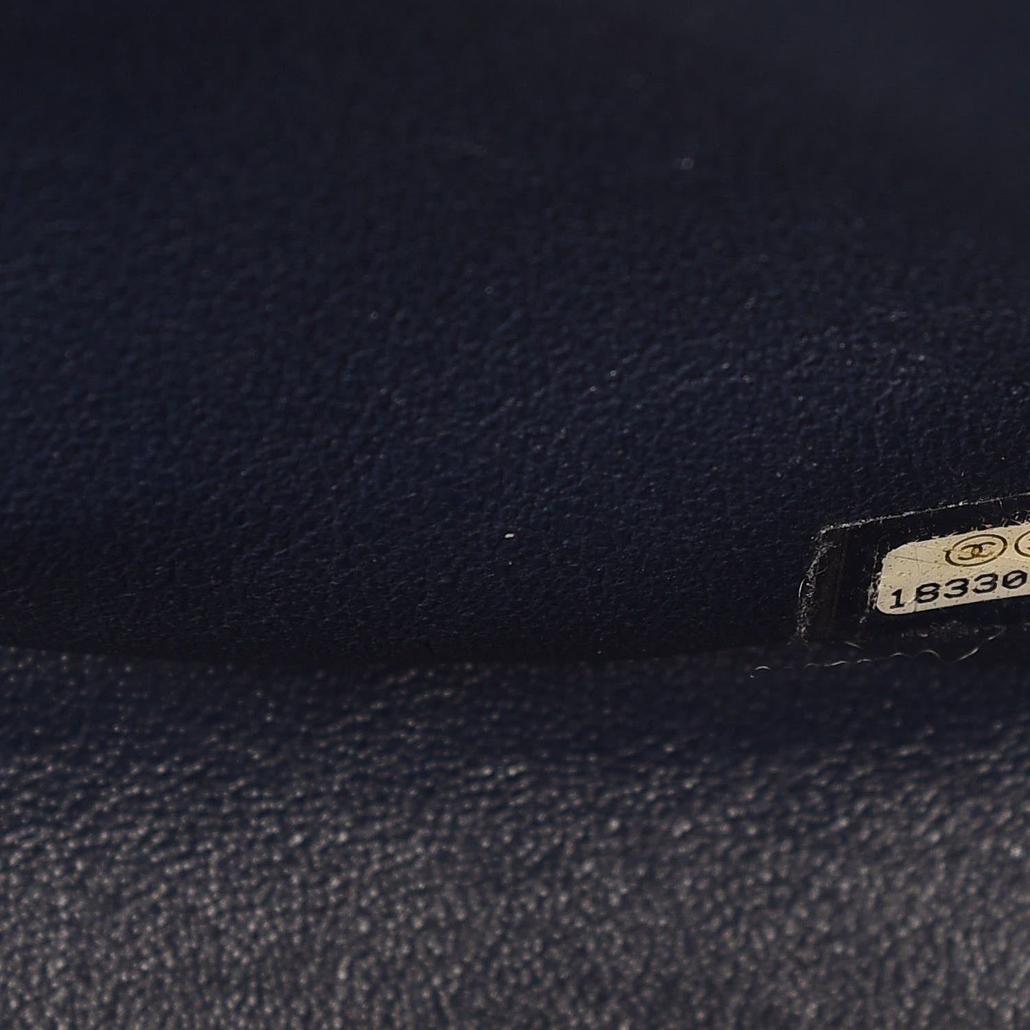 Chanel Caviar Quilted Jumbo Double Flap Navy Blue 7 of 8