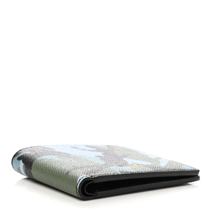 Tom Ford Calfskin Camo Print Mens T-Line Bi-Fold Wallet Multicolor 4 of 6