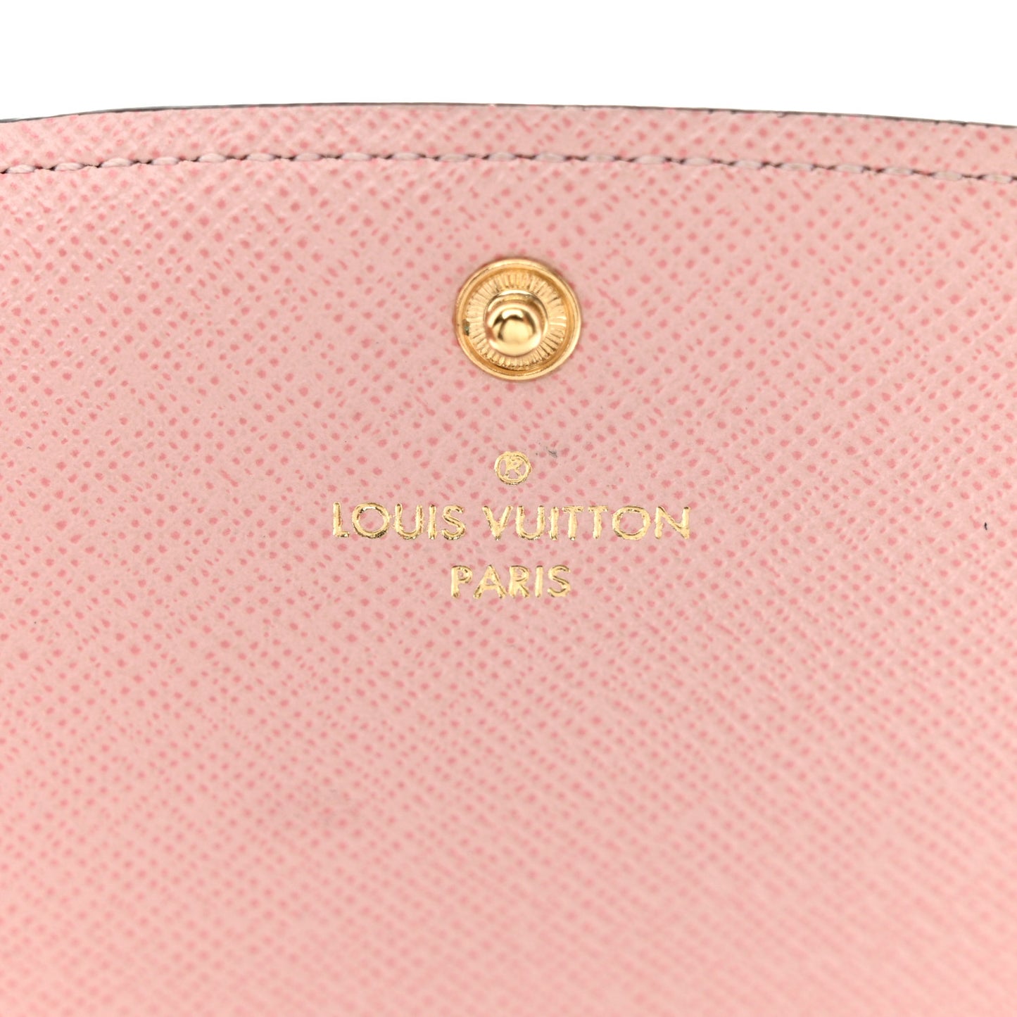 Monogram Emilie Wallet Rose Ballerine