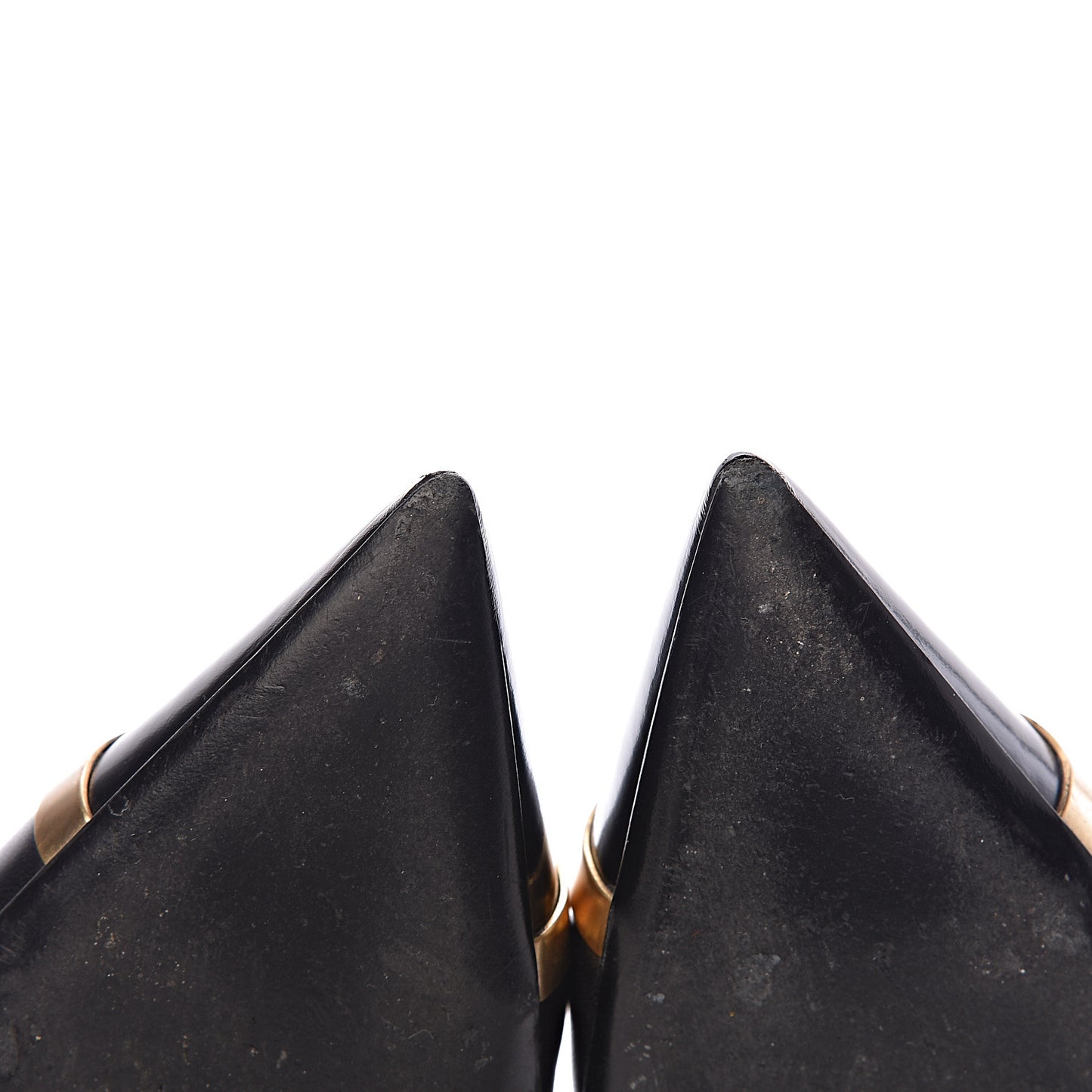 Nappa Cap Toe Ankle Boots 39 Black