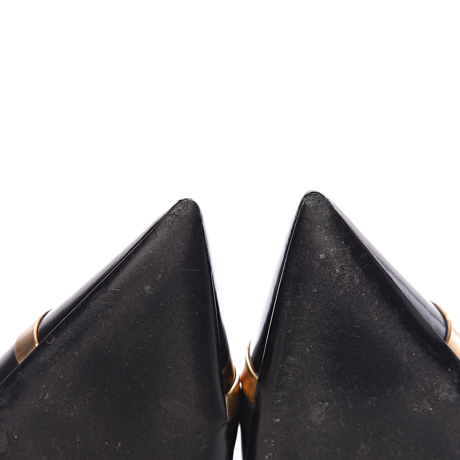 Saint Laurent Nappa Cap Toe Ankle Boots 39 Black 10 of 13