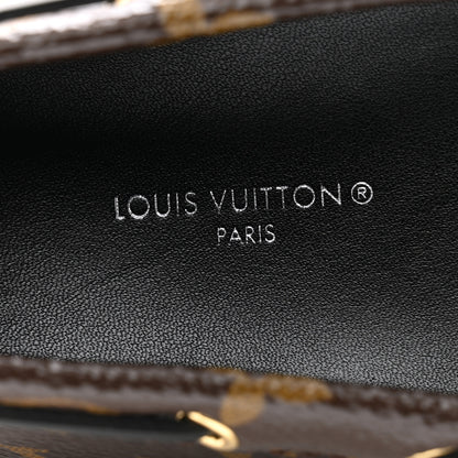 Louis Vuitton Patent Reverse Monogram Gloria Loafers 39 6 of 9