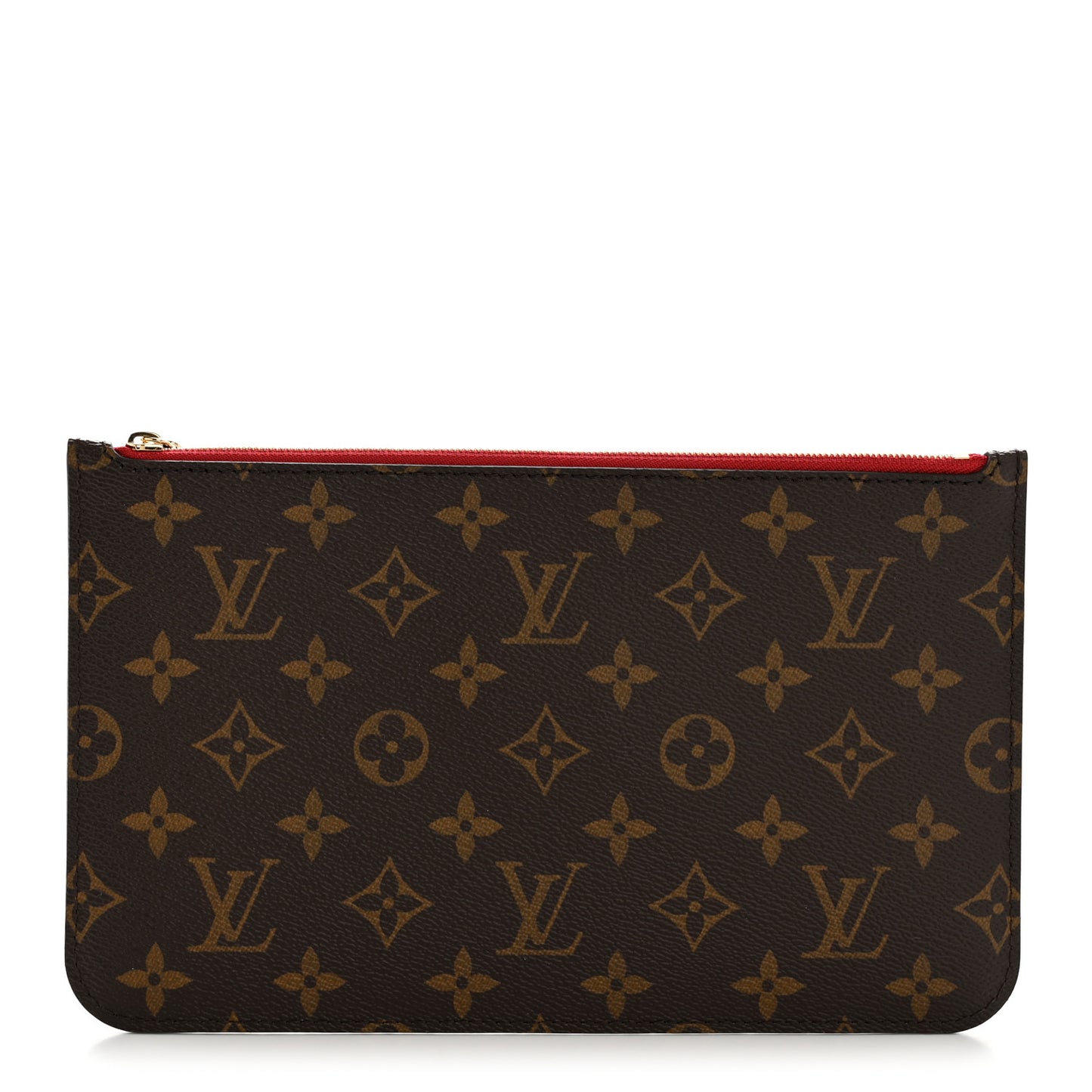 Monogram Neverfull MM GM Pochette Cherry