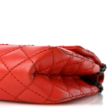 Chanel Calfskin Stitched 2.55 Reissue 226 Flap Red 9 of 12