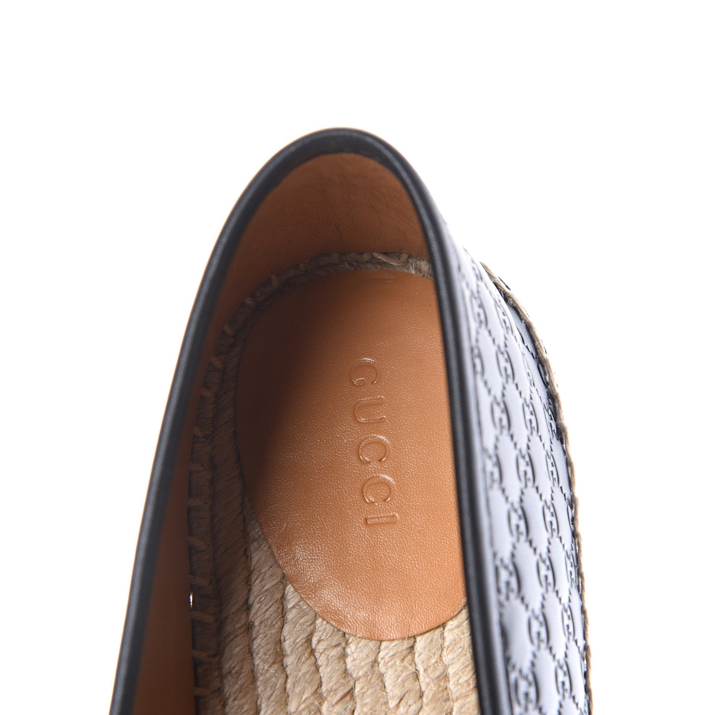 Microguccissima Signature Espadrilles 38.5 Black