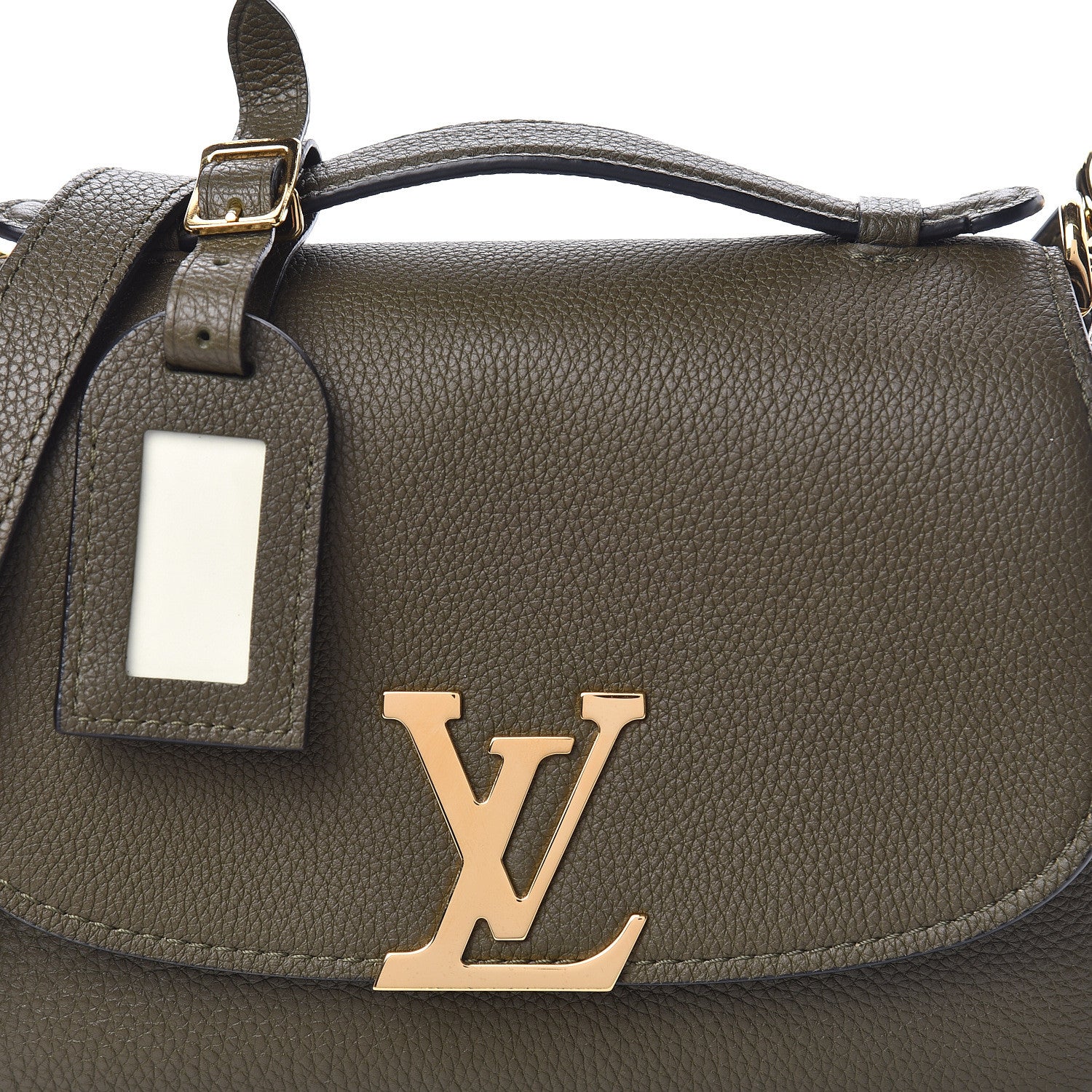 Louis Vuitton Grained Calfskin Vivienne NM Kaki 7 of 10