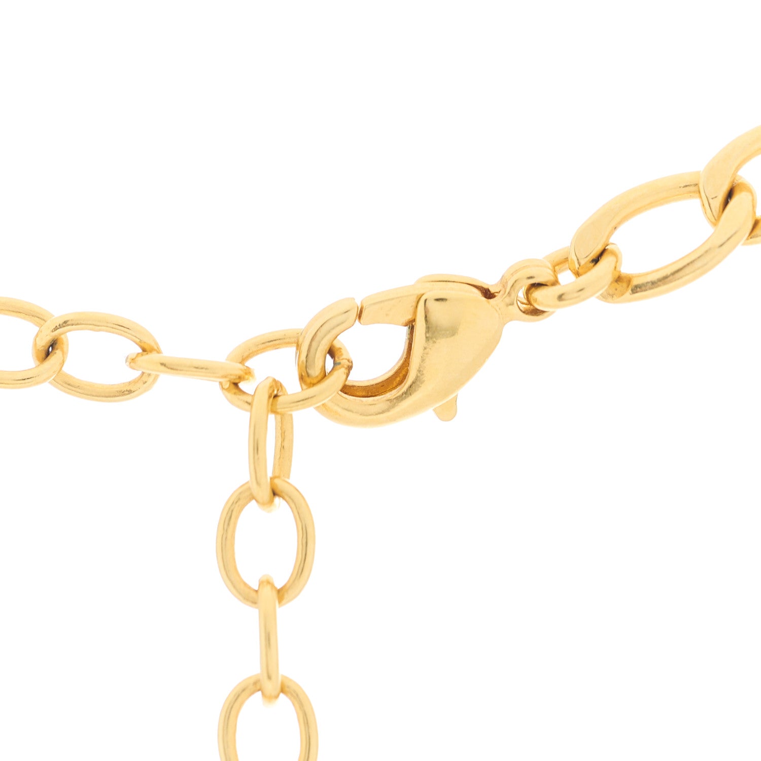 Christian Dior Metal Petit CD Choker Necklace Gold 4 of 4