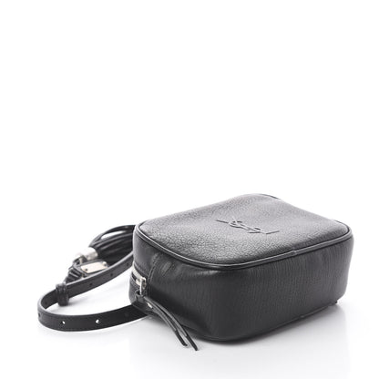 Saint Laurent Lambskin Monogram Lou Belt Bag Black 3 of 7
