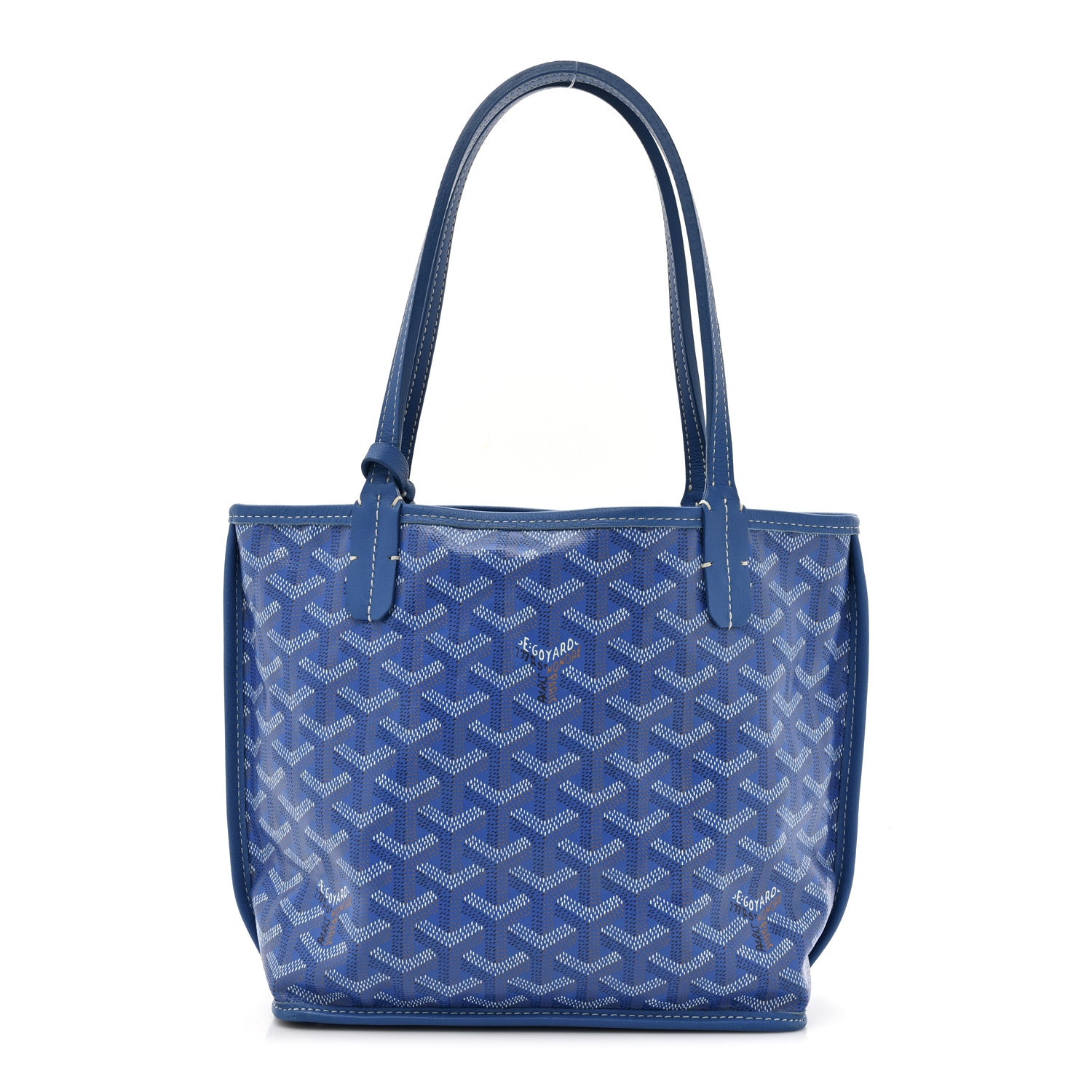 Goyard Goyardine Reversible Mini Anjou Sky Blue 1 of 23