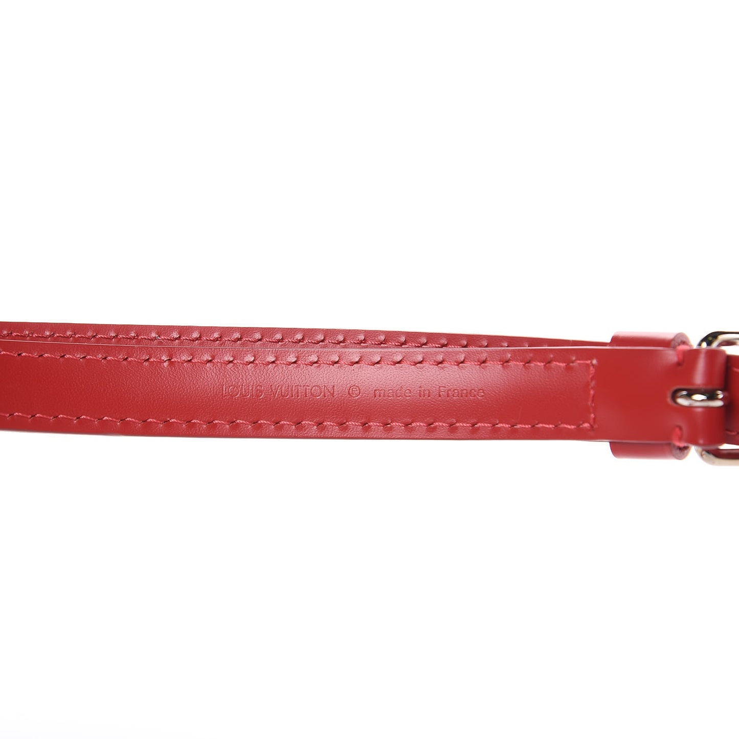 Calfskin 16mm Adjustable Shoulder Strap Red